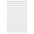 Vidaxl zebra rolgordijn 150x230 cm stofbreedte 145,9cm polyester wit