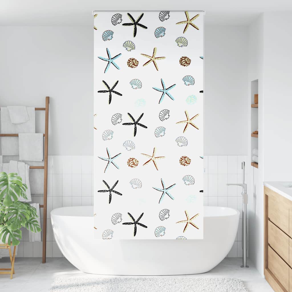 VidaXL Duschrollo 110 x 240 cm, Stoffbreite 106 cm