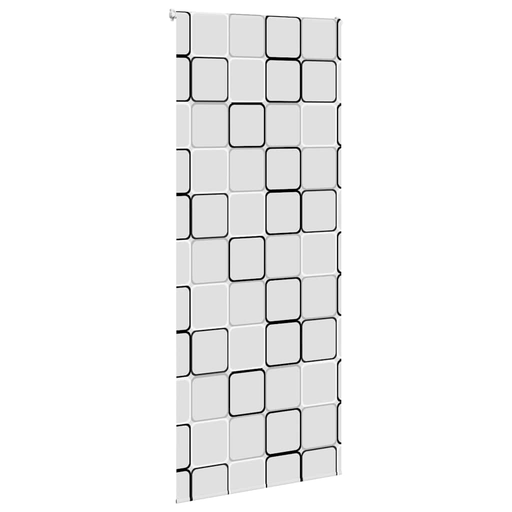 VidaXL Duschrollo 110 x 240 cm, Stoffbreite 106 cm