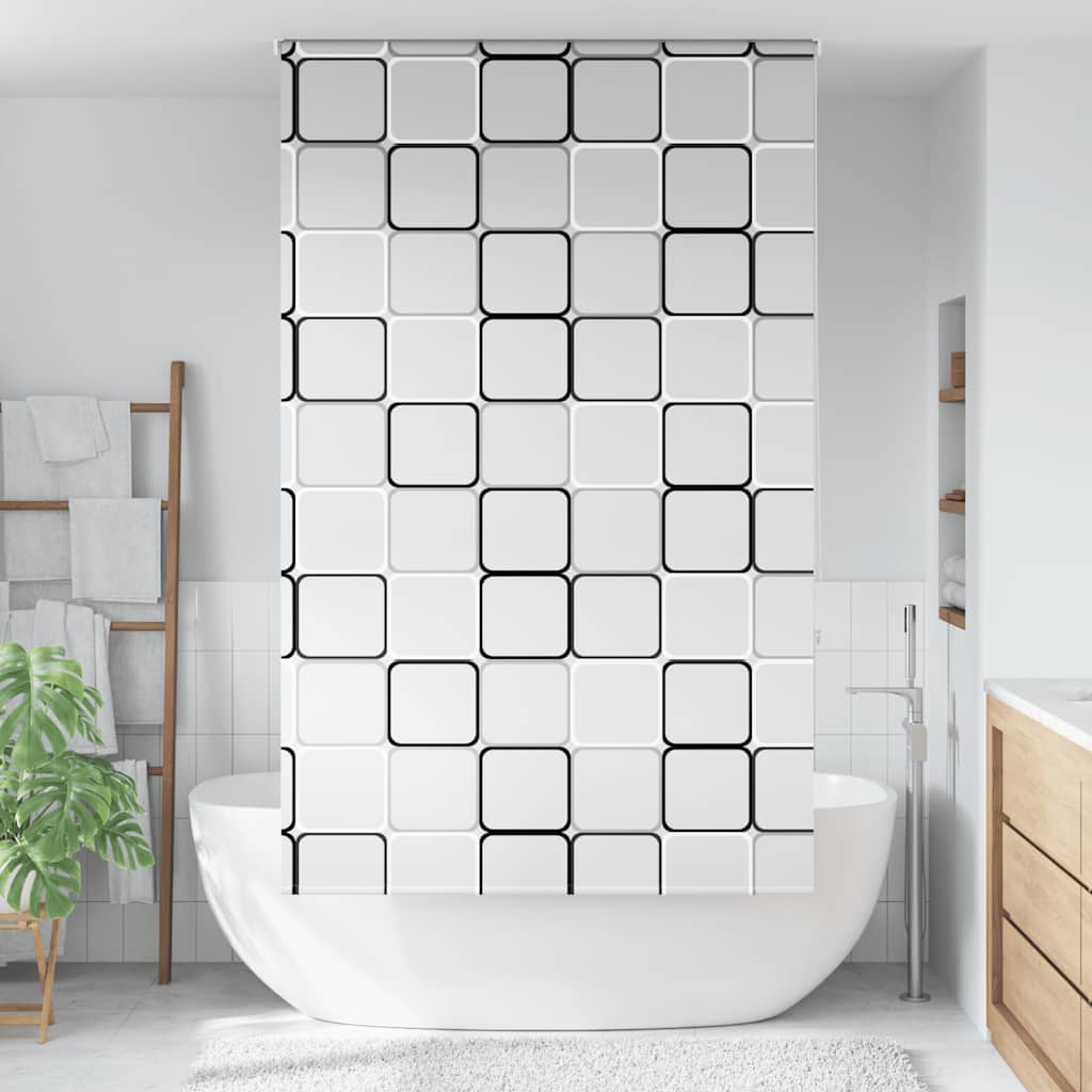 VidaXL Duschrollo 120 x 240 cm, Stoffbreite 116 cm