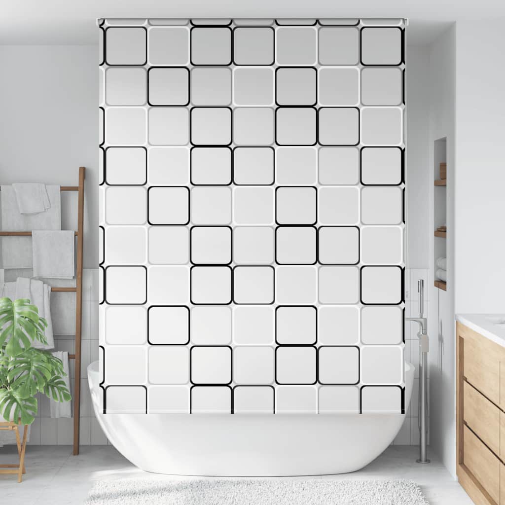 VidaXL Duschrollo 150 x 240 cm, Stoffbreite 146 cm