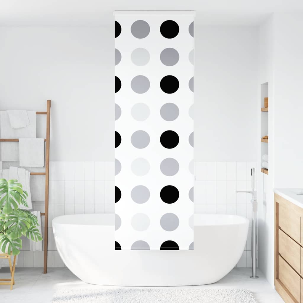 Vidaxl doucherolgordijn met cassette 70x240 cm stofbreedte 66 cm