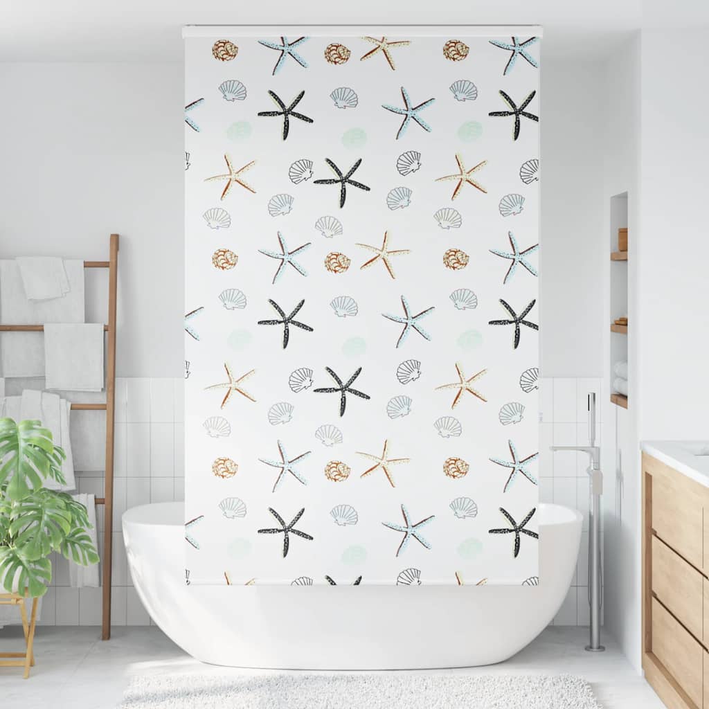 Vidaxl doucherolgordijn met cassette 140x240 cm stofbreedte 136 cm