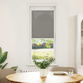 VidaXL Plissee-Rollo 50 x 100 cm, Stoffbreite 49,4 cm, Anthrazit