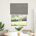 VidaXL Plissee-Rollo 95 x 100 cm, Stoffbreite 94,4 cm, Anthrazit