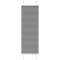 Vidaxl plissé rolgordijn 50x150 cm stofbreedte 49,4 cm antraciet