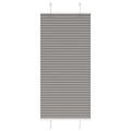Vidaxl plissé rolgordijn 60x150 cm stofbreedte 59,4 cm antraciet