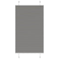 Vidaxl plissé rolgordijn 70x150 cm stofbreedte 69,4 cm antraciet