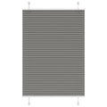 Vidaxl plissé rolgordijn 95x150 cm stofbreedte 94,4 cm antraciet