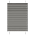 Vidaxl plissé rolgordijn 100x150 cm stofbreedte 99,4 cm antraciet