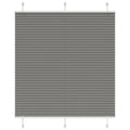 Vidaxl plissé rolgordijn 115x150 cm stofbreedte 114,4 cm antraciet
