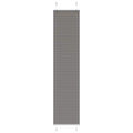 Vidaxl plissé rolgordijn 40x200 cm stofbreedte 39,4 cm antraciet
