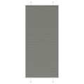 Vidaxl plissé rolgordijn 95x200 cm stofbreedte 94,4 cm antraciet