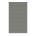 Vidaxl plissé rolgordijn 120x200 cm stofbreedte 119,4 cm antraciet