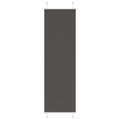 Vidaxl plissé rolgordijn 65x200 cm stofbreedte 64,4 cm polyester zwart