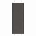 Vidaxl plissé rolgordijn 75x200 cm stofbreedte 74,4 cm polyester zwart