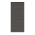 Vidaxl plissé rolgordijn 95x200 cm stofbreedte 94,4 cm polyester zwart