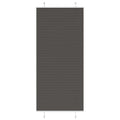 Vidaxl plissé rolgordijn 100x200 cm stofbreedte 99,4cm polyester zwart