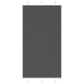 Vidaxl plissé rolgordijn 105x200cm stofbreedte 104,4cm polyester zwart