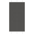 Vidaxl plissé rolgordijn 110x200cm stofbreedte 109,4cm polyester zwart