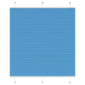 Vidaxl plissé rolgordijn 115x100cm stofbreedte 114,4cm polyester blauw