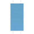Vidaxl plissé rolgordijn 65x150 cm stofbreedte 64,4 cm polyester blauw