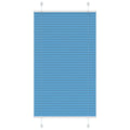 Vidaxl plissé rolgordijn 75x150 cm stofbreedte 74,4 cm polyester blauw