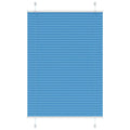 Vidaxl plissé rolgordijn 90x150 cm stofbreedte 89,4 cm polyester blauw