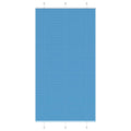 Vidaxl plissé rolgordijn 110x200cm stofbreedte 109,4cm polyester blauw