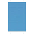 Vidaxl plissé rolgordijn 120x200cm stofbreedte 119,4cm polyester blauw