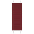 Vidaxl plissé rolgordijn 45x100 cm stofbreedte 44,4 cm bordeauxrood