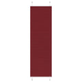 Vidaxl plissé rolgordijn 60x200 cm stofbreedte 59,4 cm bordeauxrood