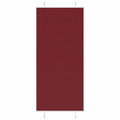 Vidaxl plissé rolgordijn 85x200 cm stofbreedte 84,4 cm bordeauxrood