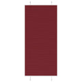 Vidaxl plissé rolgordijn 100x200cm stofbreedte 99,4 cm bordeauxrood