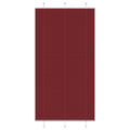 Vidaxl plissé rolgordijn 105x200cm stofbreedte 104,4cm bordeauxrood