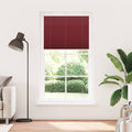 Vidaxl plissé rolgordijn 105x200cm stofbreedte 104,4cm bordeauxrood