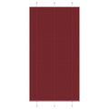 Vidaxl plissé rolgordijn 110x200cm stofbreedte 109,4cm bordeauxrood