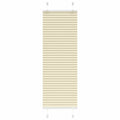 Vidaxl plissé rolgordijn 45x100 cm stofbreedte 44,4 cm polyester crème