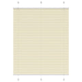 Vidaxl plissé rolgordijn 105x100cm stofbreedte 104,4cm polyester crème