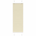 Vidaxl plissé rolgordijn 40x150 cm stofbreedte 39,4 cm polyester crème