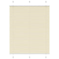Vidaxl plissé rolgordijn 110x150cm stofbreedte 109,4cm polyester crème