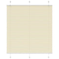 Vidaxl plissé rolgordijn 120x150cm stofbreedte 119,4cm polyester crème