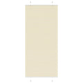 Vidaxl plissé rolgordijn 85x200 cm stofbreedte 84,4 cm polyester crème
