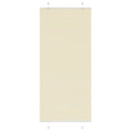 Vidaxl plissé rolgordijn 95x200 cm stofbreedte 94,4 cm polyester crème