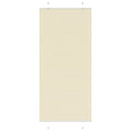 Vidaxl plissé rolgordijn 100x200 cm stofbreedte 99,4cm polyester crème