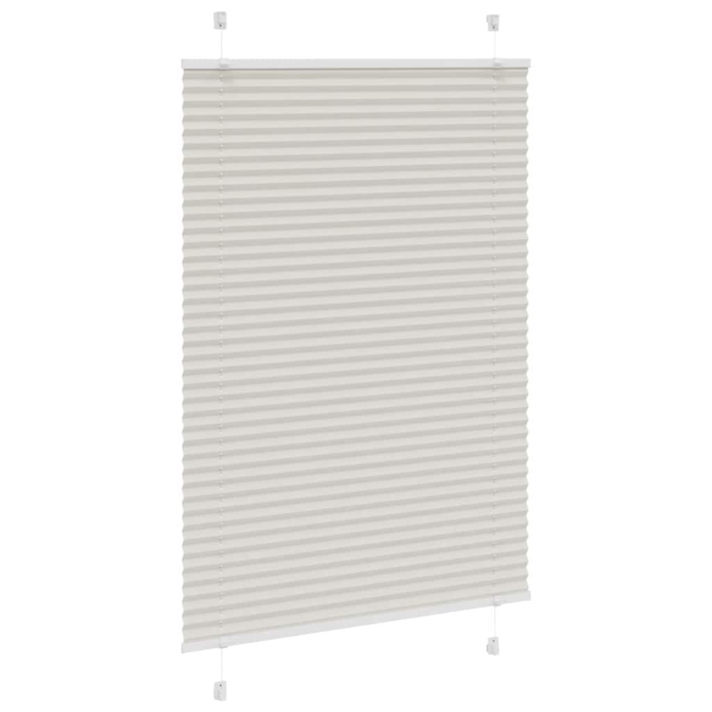 Vidaxl plissé rolgordijn 85x100 cm stofbreedte 84,4 cm polyester