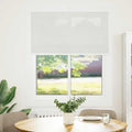 Vidaxl plissé rolgordijn 105x100 cm stofbreedte 104,4 cm polyester