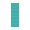 Vidaxl plissé rolgordijn 40x150 cm stofbreedte 39,4 cm petrol groen