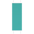 Vidaxl plissé rolgordijn 45x150 cm stofbreedte 44,4 cm petrol groen