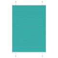 Vidaxl plissé rolgordijn 95x150 cm stofbreedte 94,4 cm petrol groen